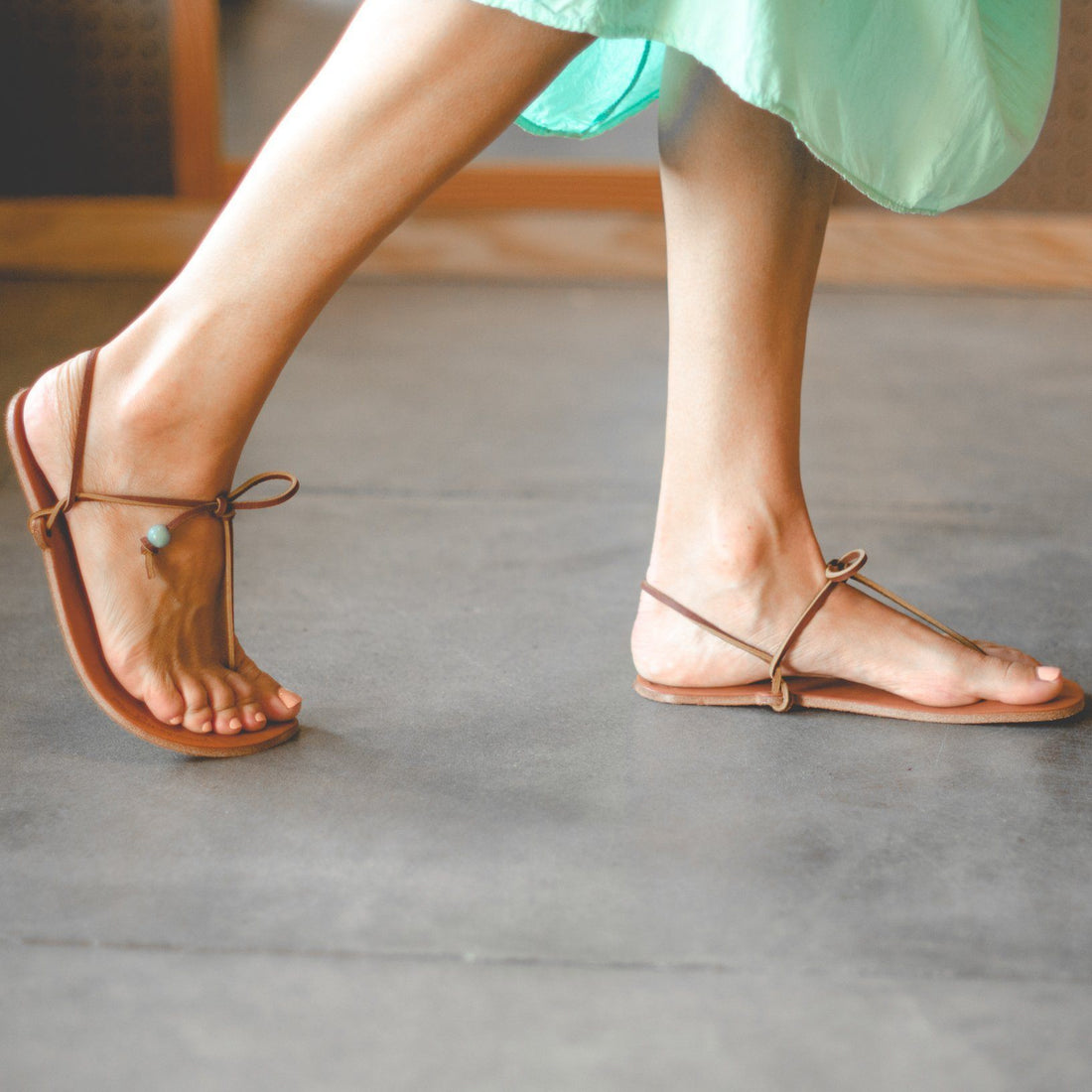 Amazonite Women's Sandals Good Earth Sandals 